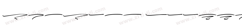 Bentang Swashes字体转换